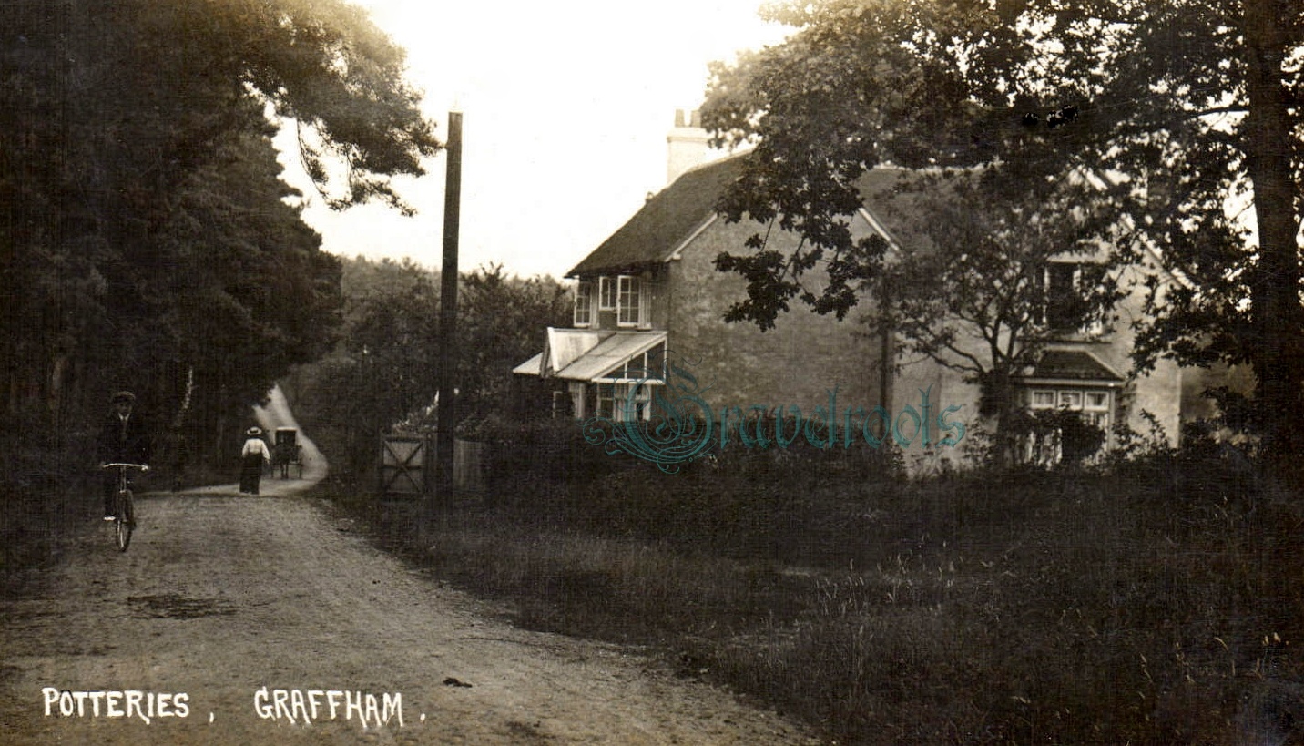  old photo of The Potteries Graffham, Sussex - click image to return
