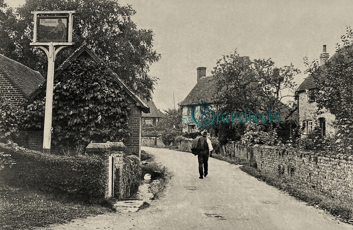  old photo of Graffham, Sussex - click image  to return