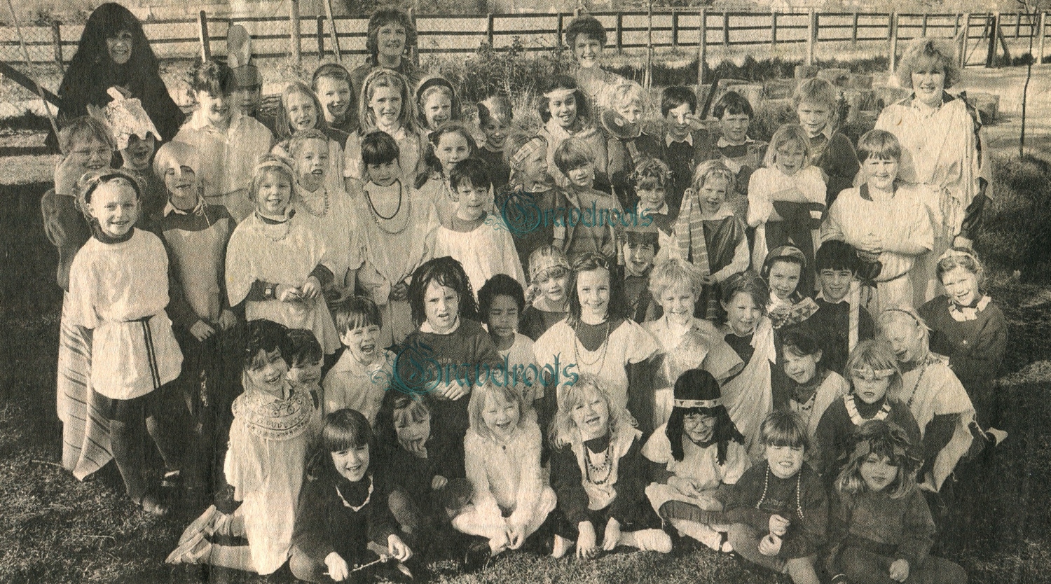  old photo of Graffham School, Sussex - click image  to return