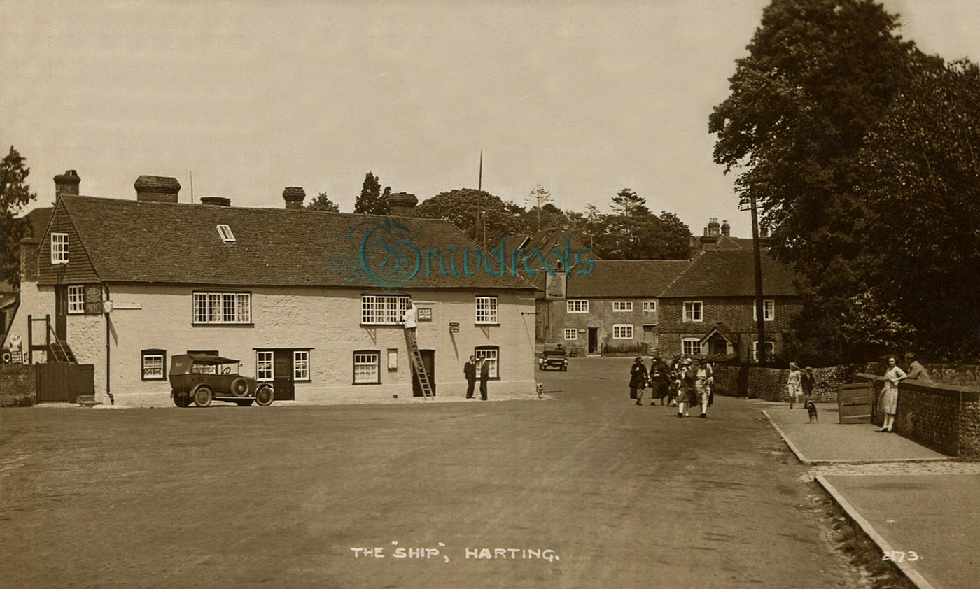  old photos of  The Ship pub, Harting, Sussex - click image below to return