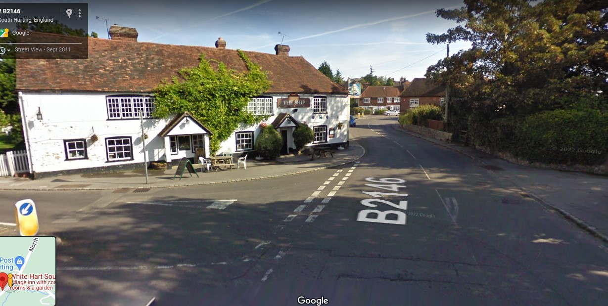High Street, Harting, Sussex - click image below to return