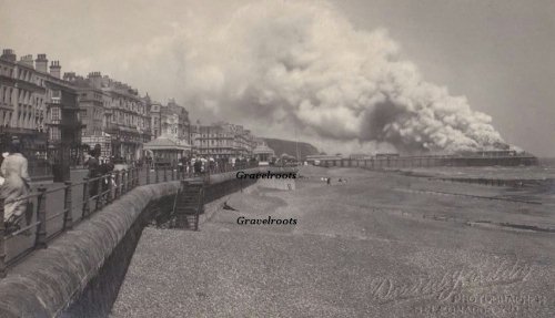 Hastings Pier fire