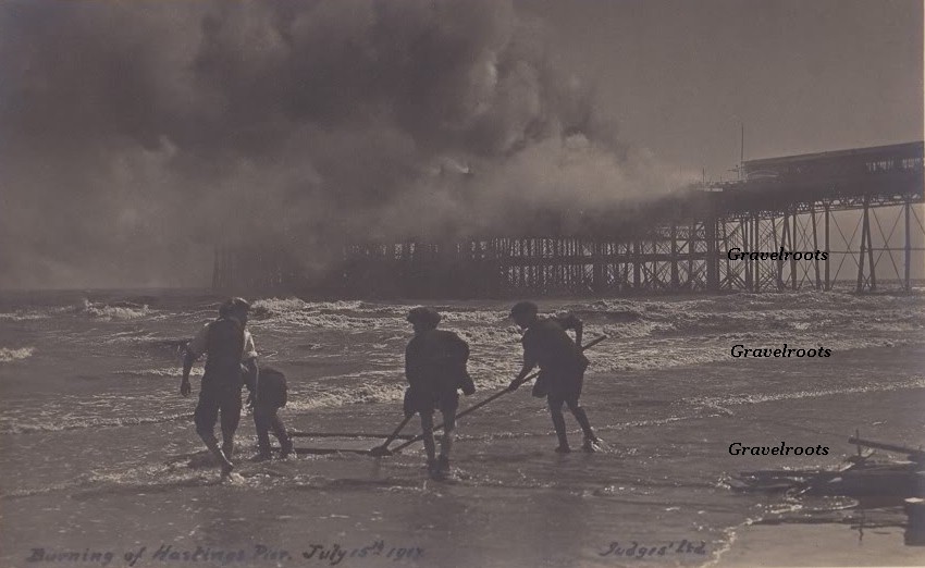 Hastings Pier fire