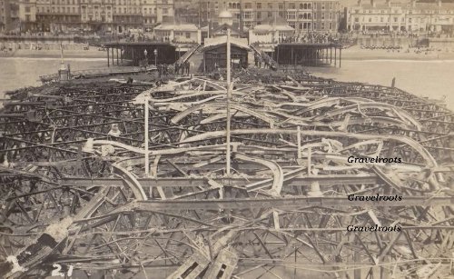 Hastings Pier fire