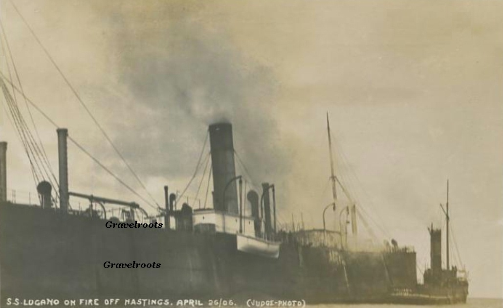 SS Lugano Hastings, Sussex - return to previous page