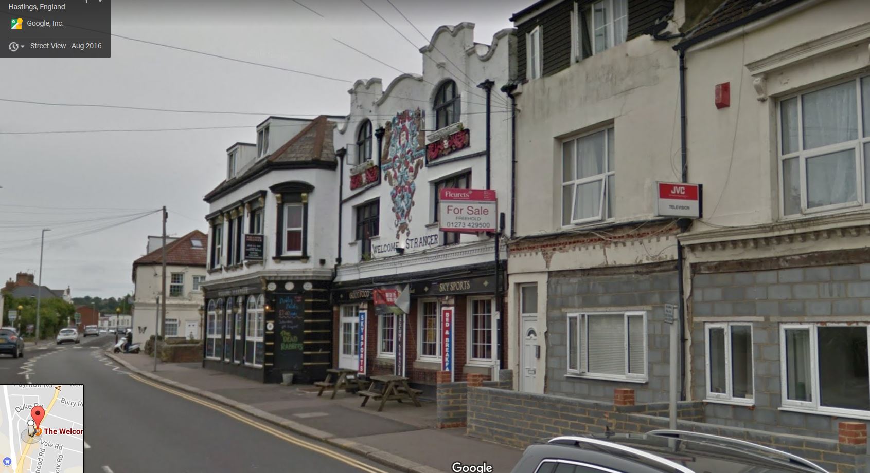 Welcome Stranger Pub, Hastings, Sedlescombe Road N, A21 - click image to return