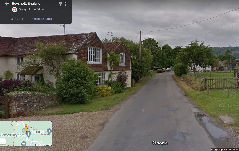 Glebe Cottage,  Heyshott, Sussex - click image to return