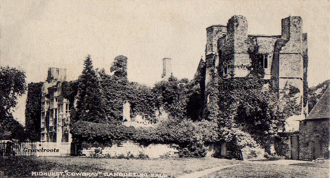 Cowdray Ruins, Midhurst, Sussex - click to return