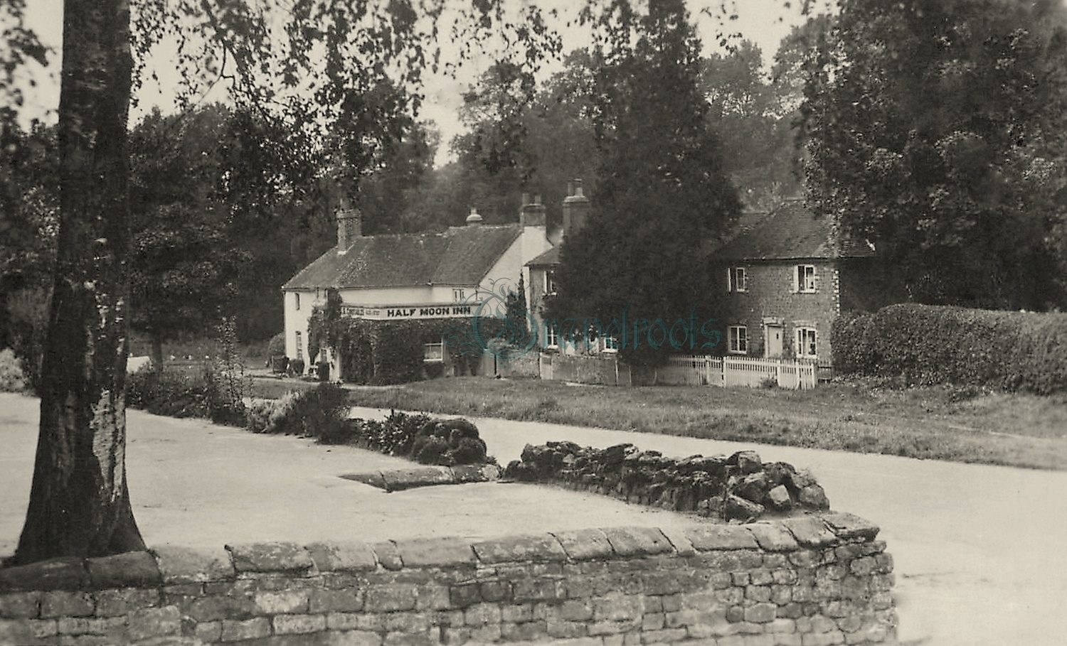  old photo of Half Moon, Midhurst, Sussex - click image below to return