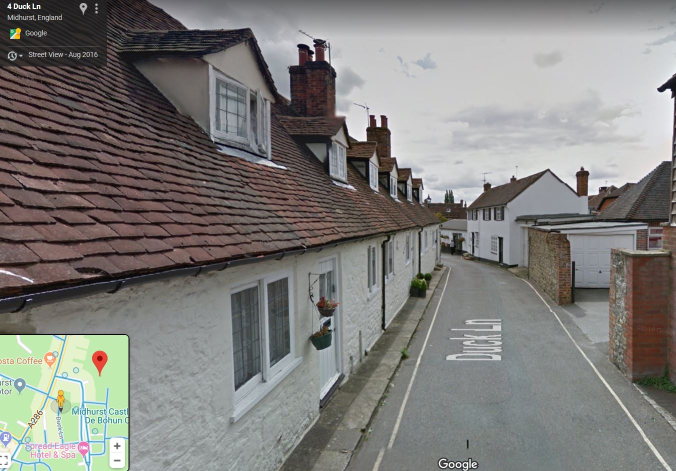 Duck Lane, Midhurst - click image to return