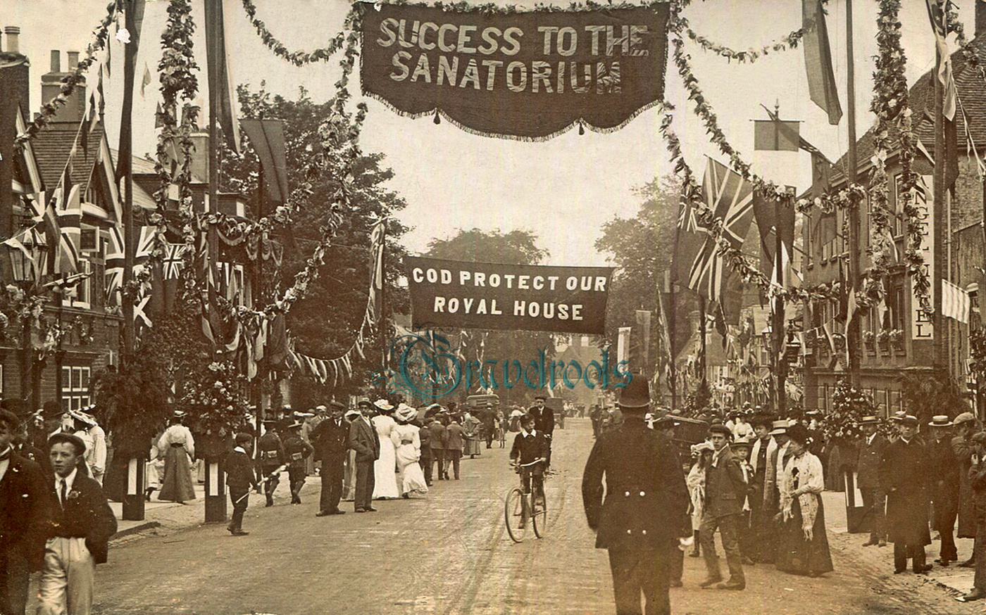 Royal visit, Midhurst - click image below to return to album