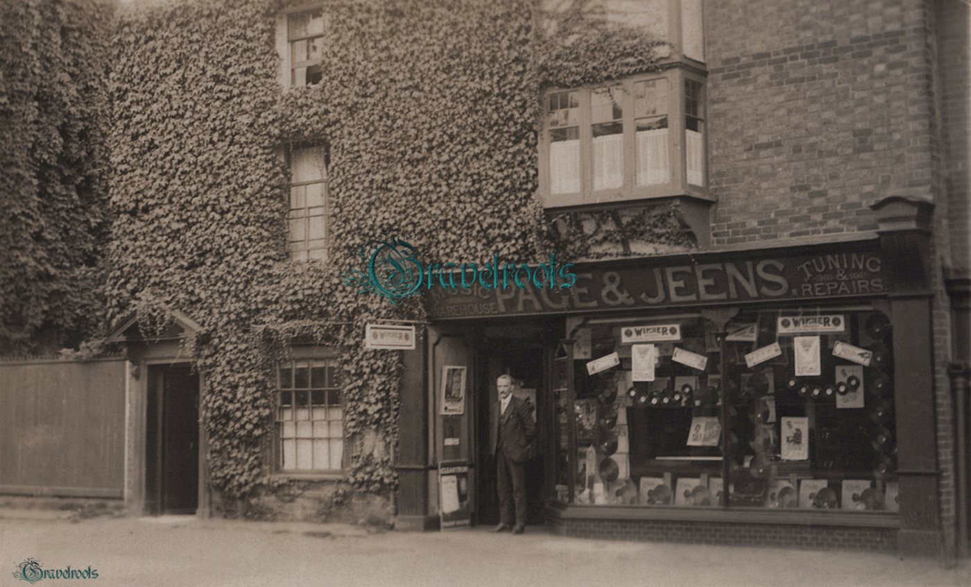 Page and Jeens, Music Shop, North Street, Midhurst -  - click image below to return to album