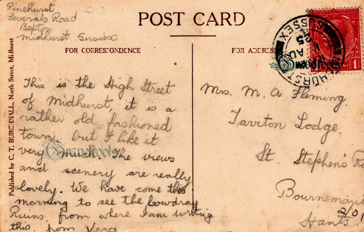 Midhurst, Sussex - click to return