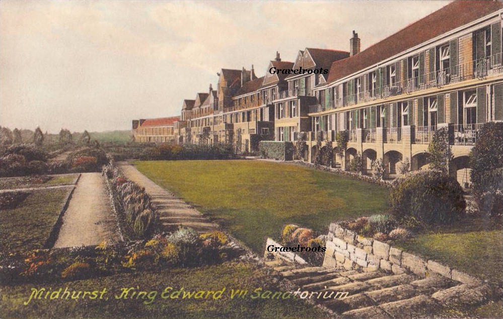 King Edward VII Sanatorium, Easebourne, Midhurst - click to return to previous page
