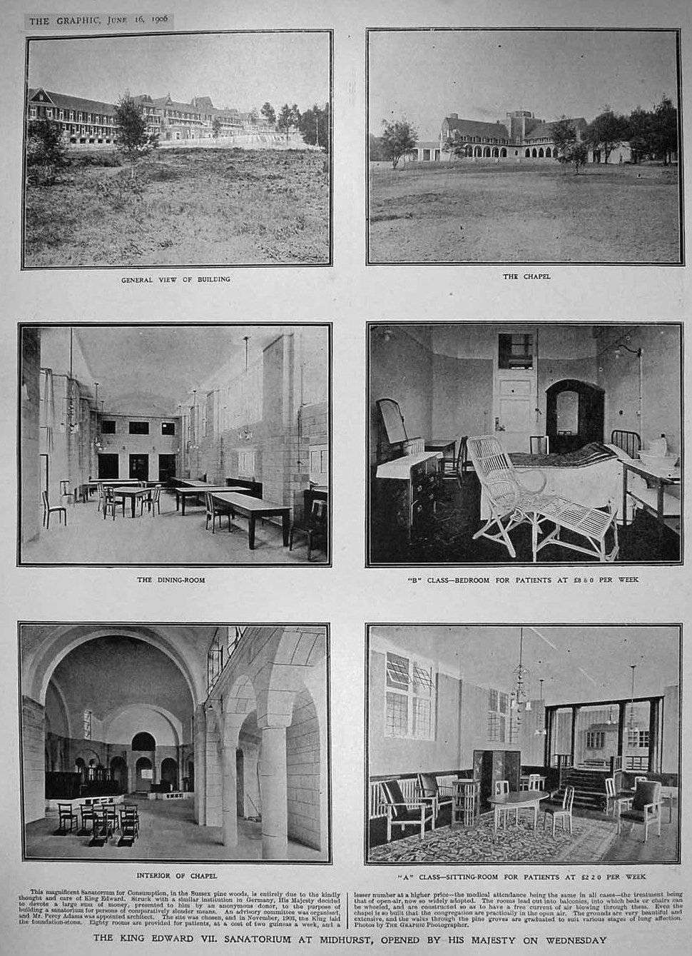 King Edward VII sanatorium, Midhurst