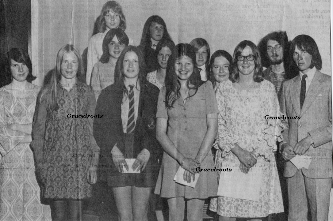 Grammar School Prize Winners at Speech day, Midhurst, Sussex - further image below