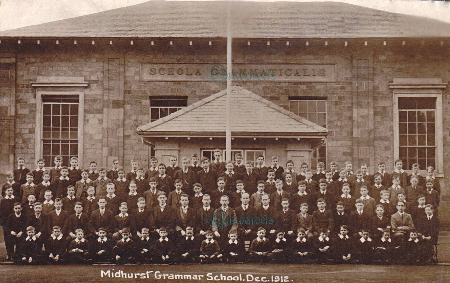 Midhurst Grammar 1912, Sussex - further image below