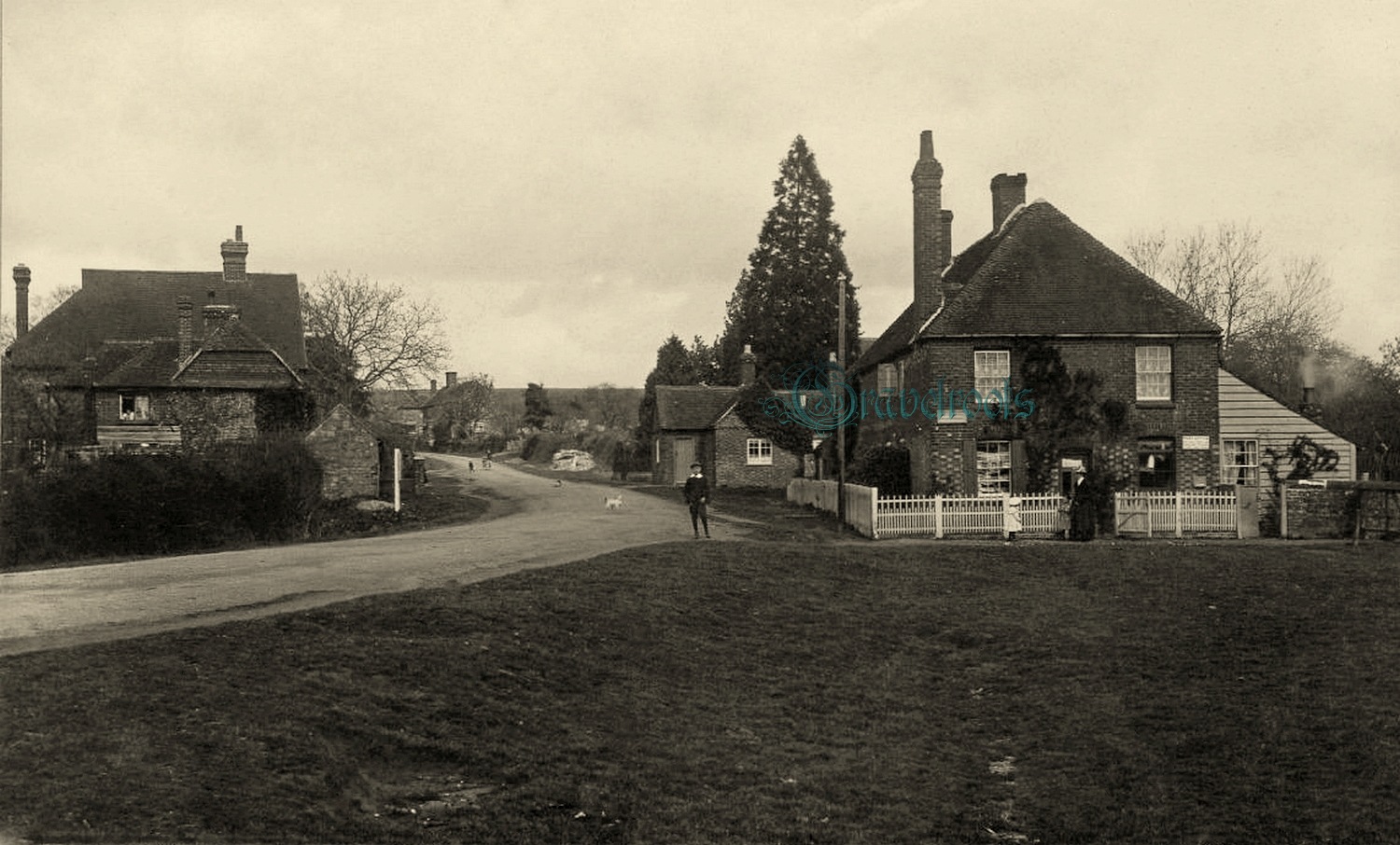  old photo of The Green, Northchapel, Sussex - click image to return