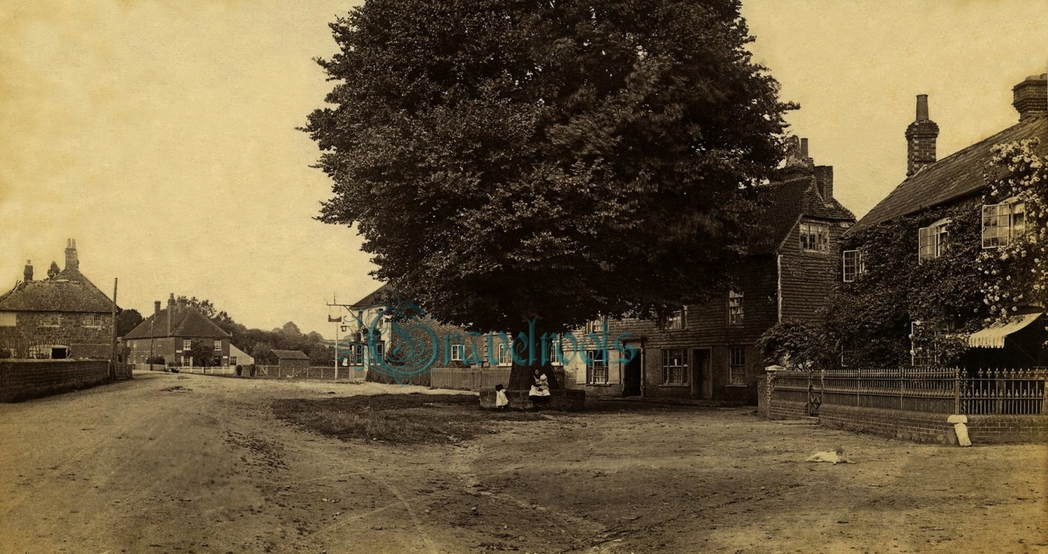  old photo of London Road, Northchapel, Sussex - click image below to return
