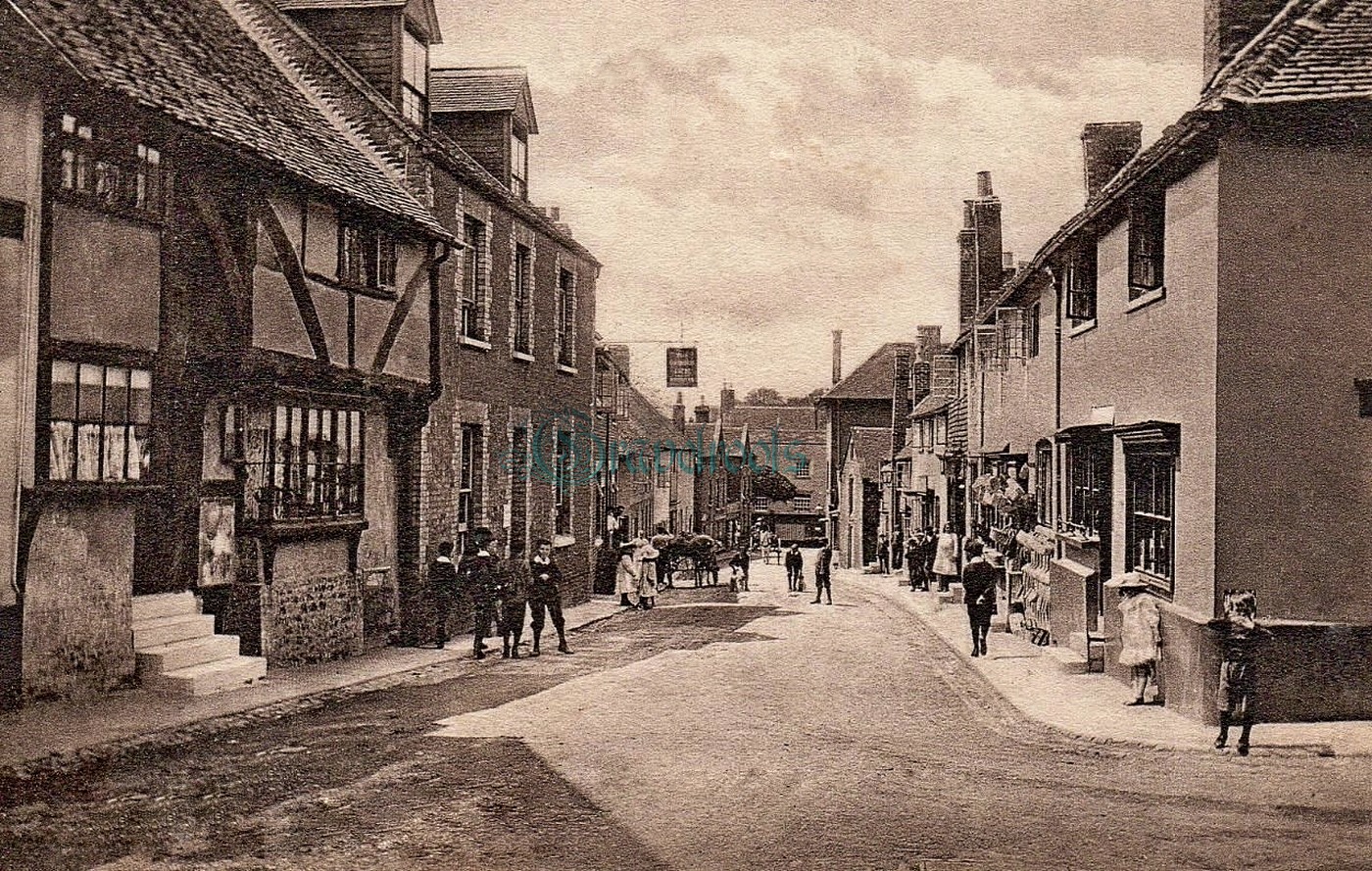 Old photos of High Street, Petworth - click image below to return