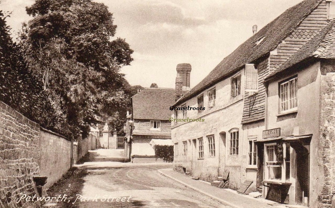 Old photos of Pound Street, Petworth - click to return