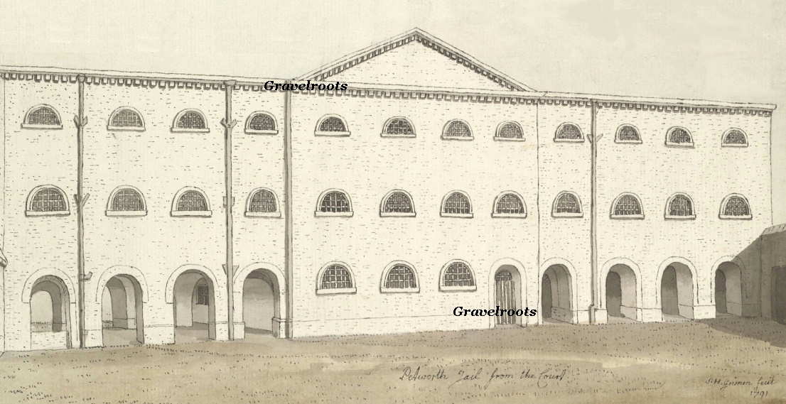 Old photos of Petworth Prison - click to return