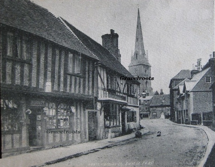 Old photos of East Street, Petworth - click to return