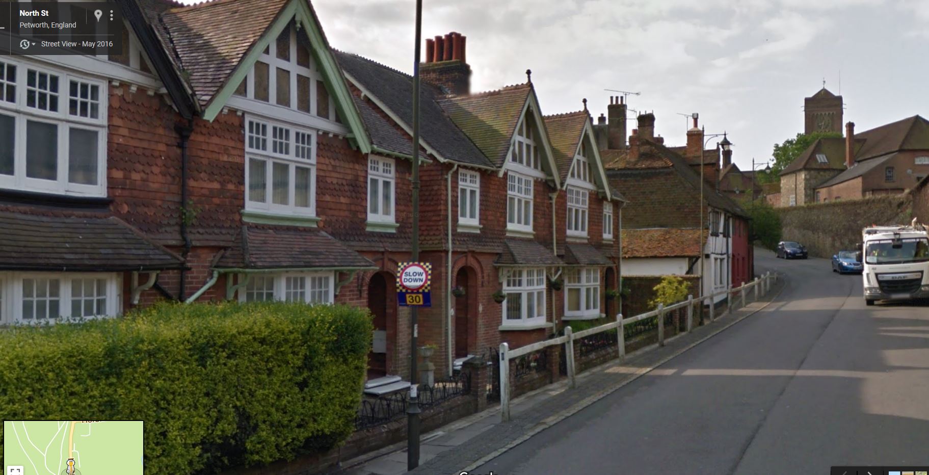 North Street, Petworth, Sussex - click image to return