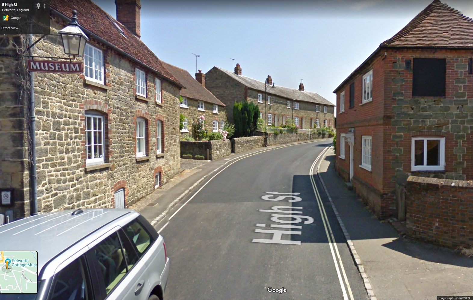 High Street, Petworth, Sussex - click image to return