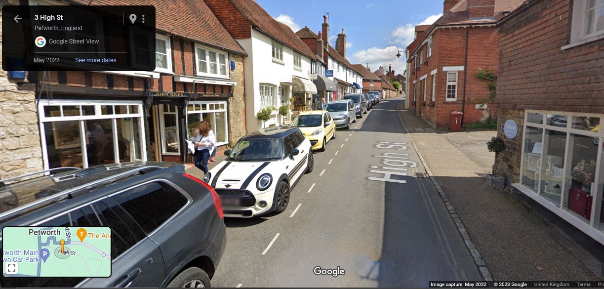 High Street,  Petworth, Sussex - click image to return
