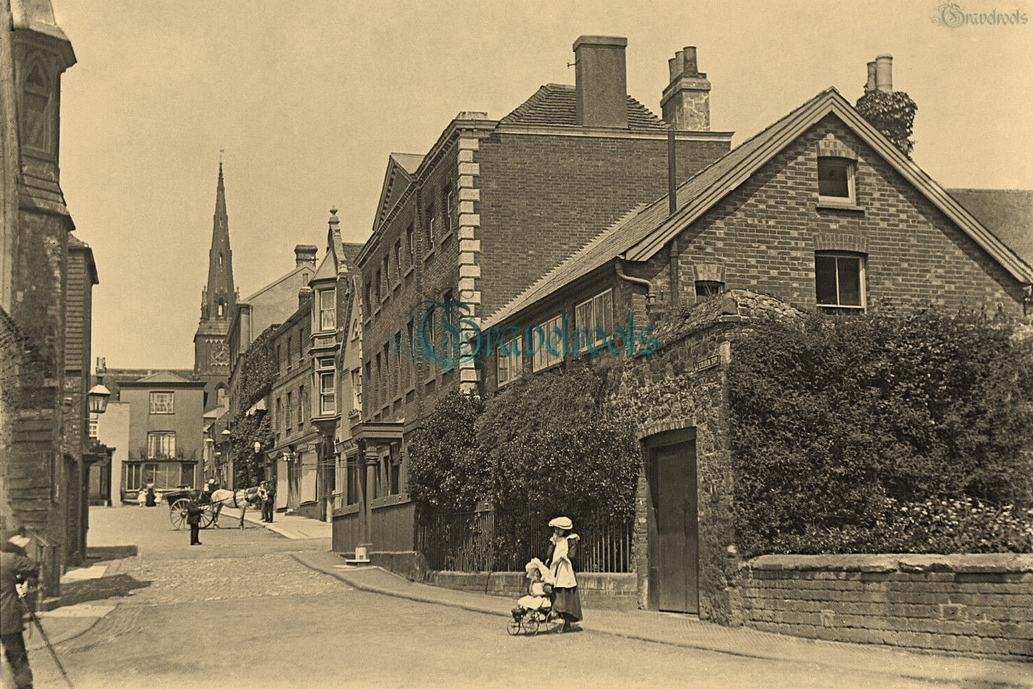  old photos of Golden Square, Petworth, Sussex - click image below to return