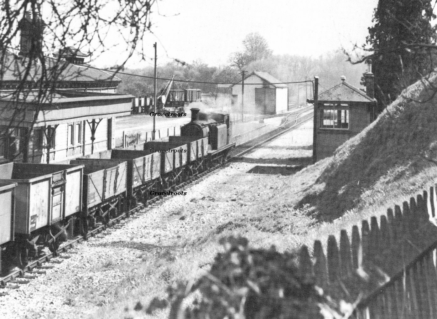 Old photos of Petworth Station - further image below
