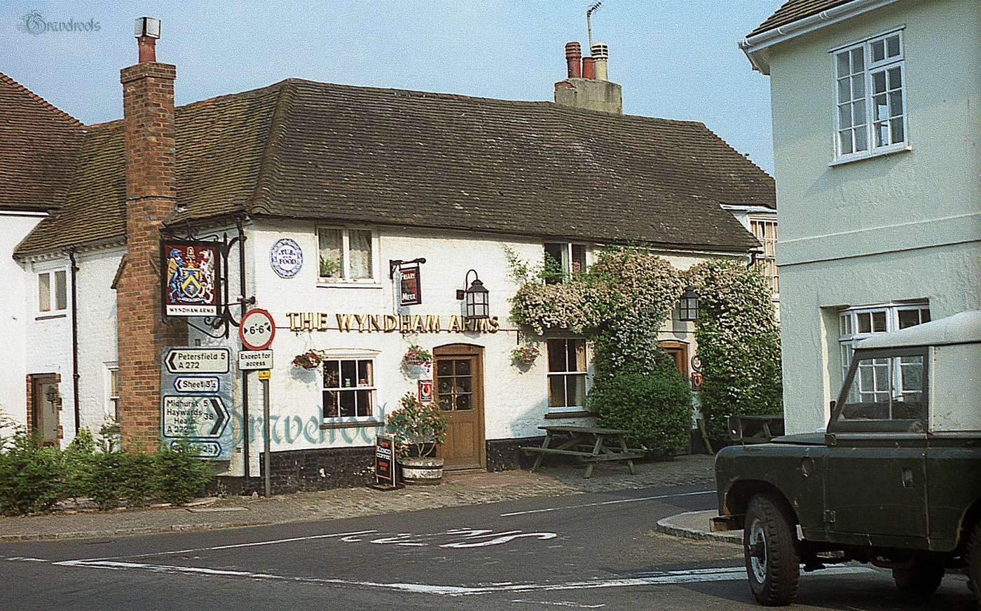 Old photo of Wyndham Arms, Rogate, Sussex - click image below to return