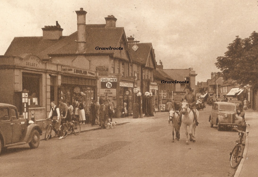 old photos of Selsey, Sussex, part of UK Vintage Trail