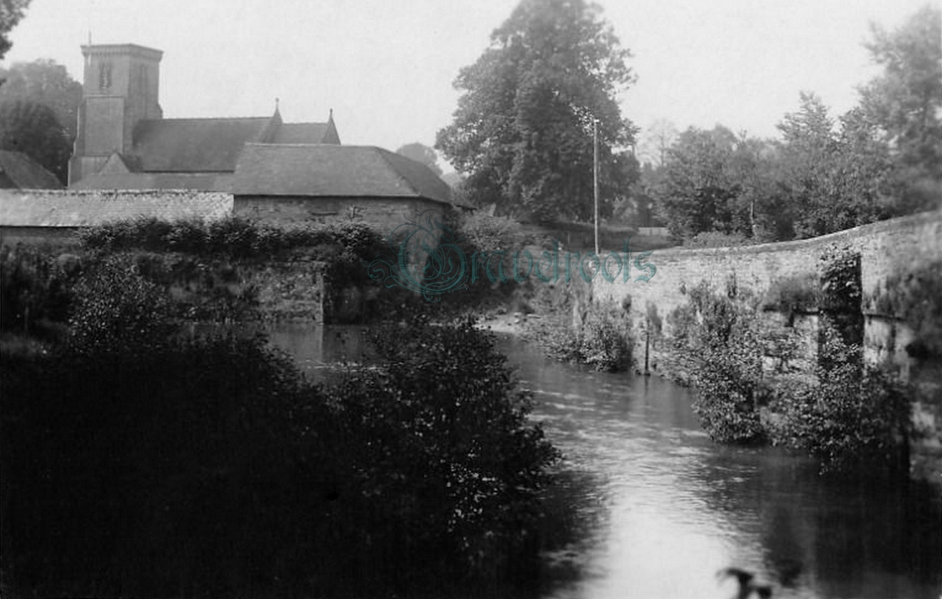 old photo of Iping, Sussex - click image to return