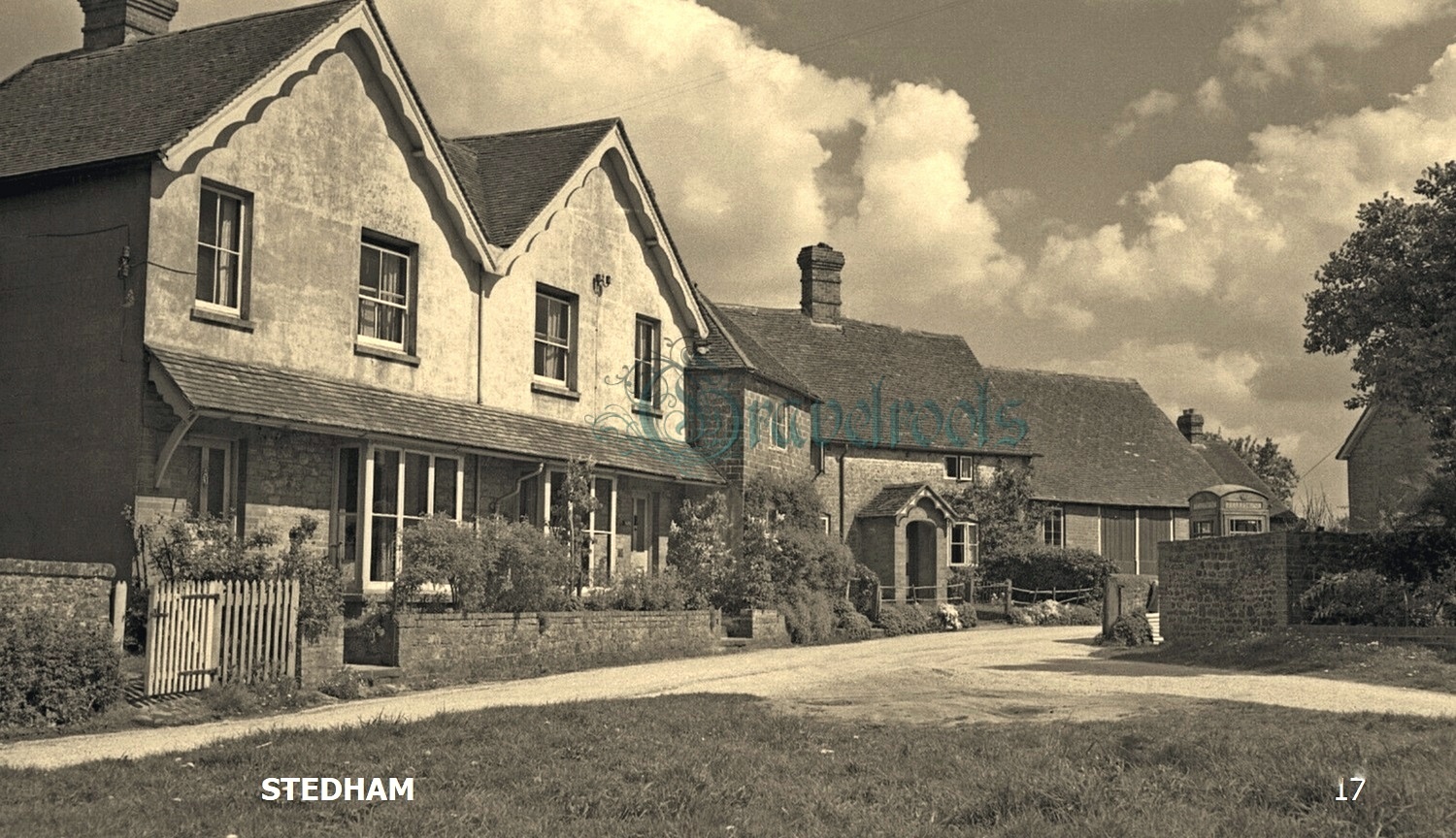  old photo of Queens Street, Stedham &  Iping, Sussex - click image to return