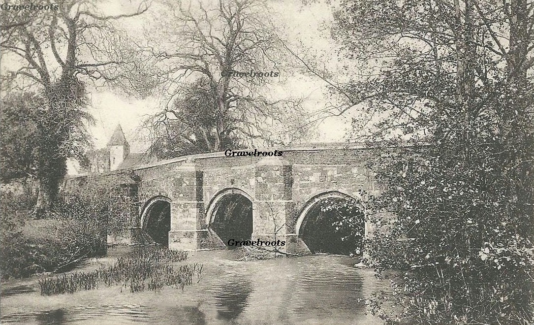 Trotton Bridge, Sussex, c.1900 - click to return