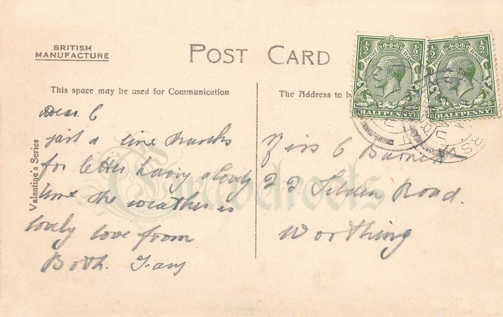  old photos of Worthing, Sussex - click image to return