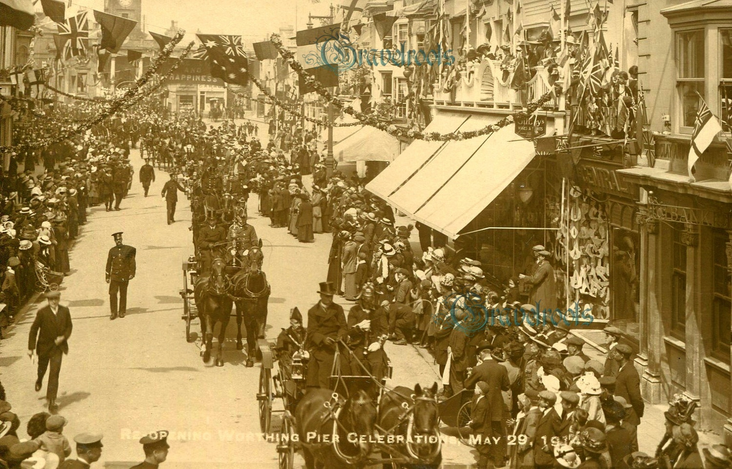  old photos of Worthing, Sussex - click image to return
