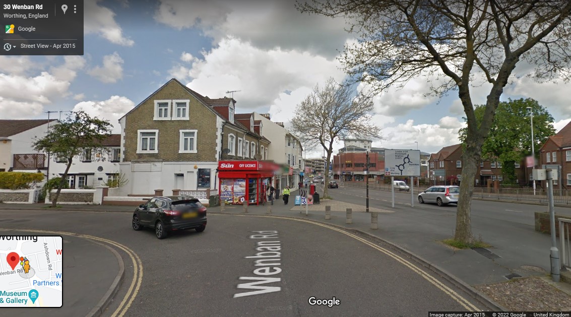 Chapel Road, Worthing, Sussex - click image to return