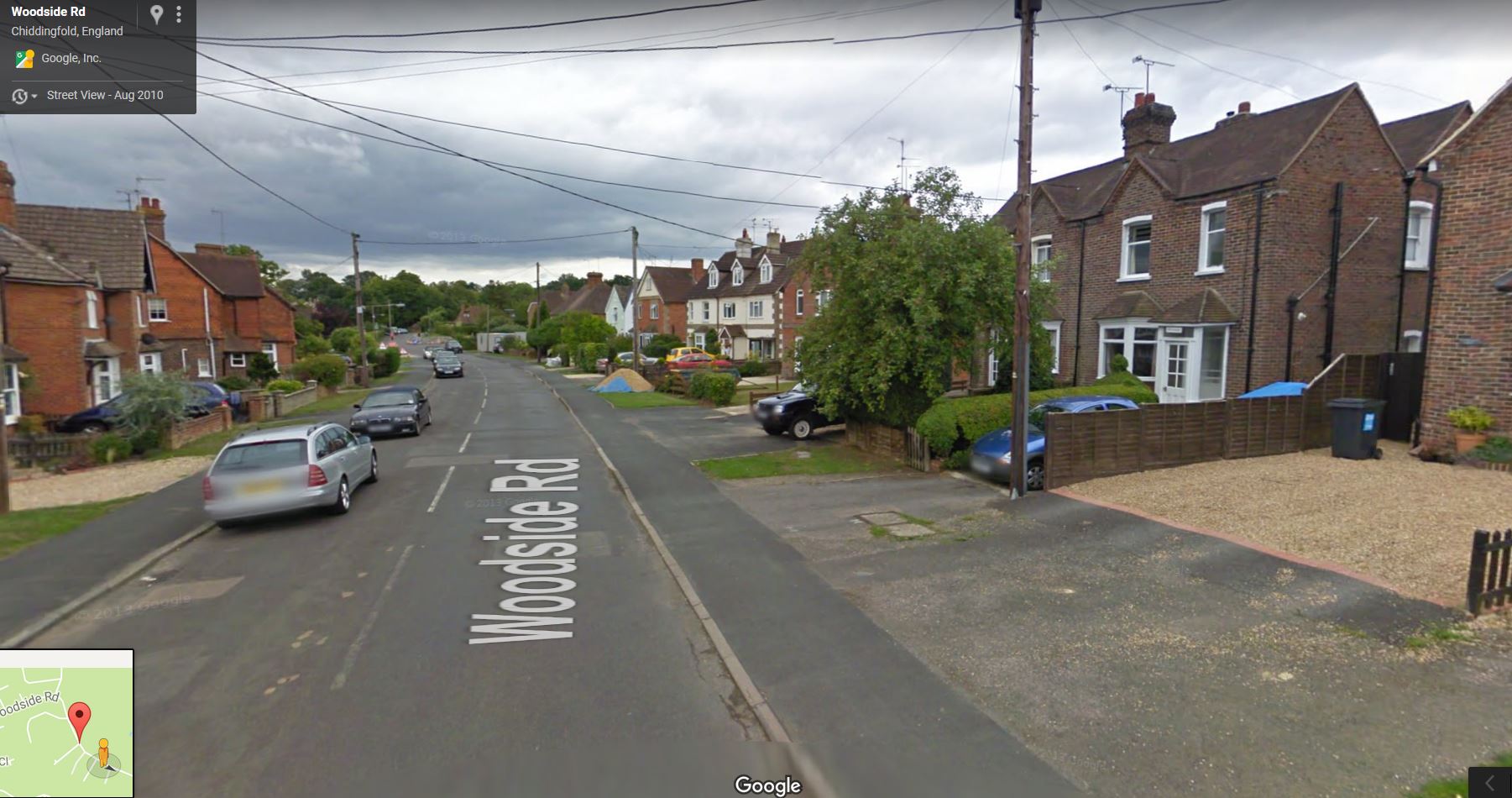 Woodside Road, Chiddingfold, Surrey - click image to return