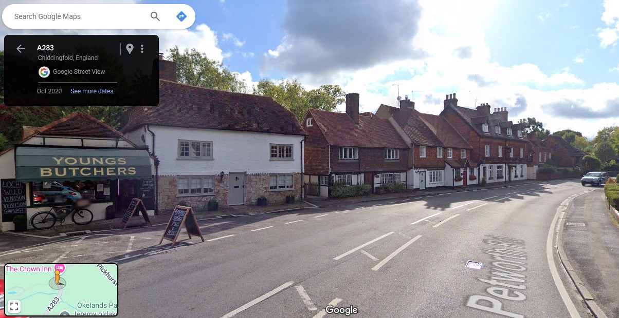 Petworth Road, Chiddingfold, Surrey - click image to return