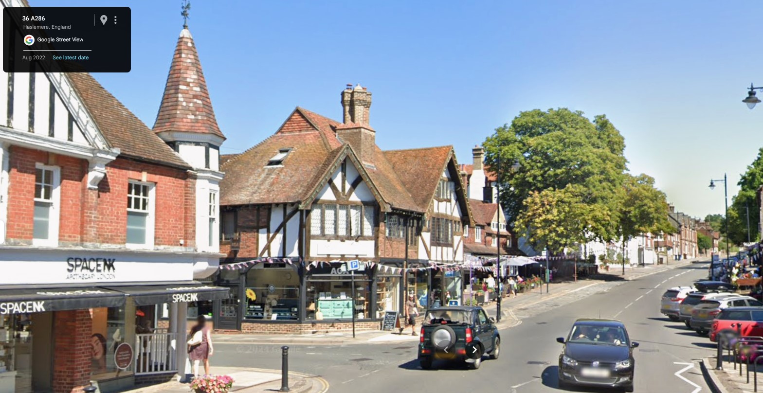 High Street, Haslemere, Surrey - click image to return