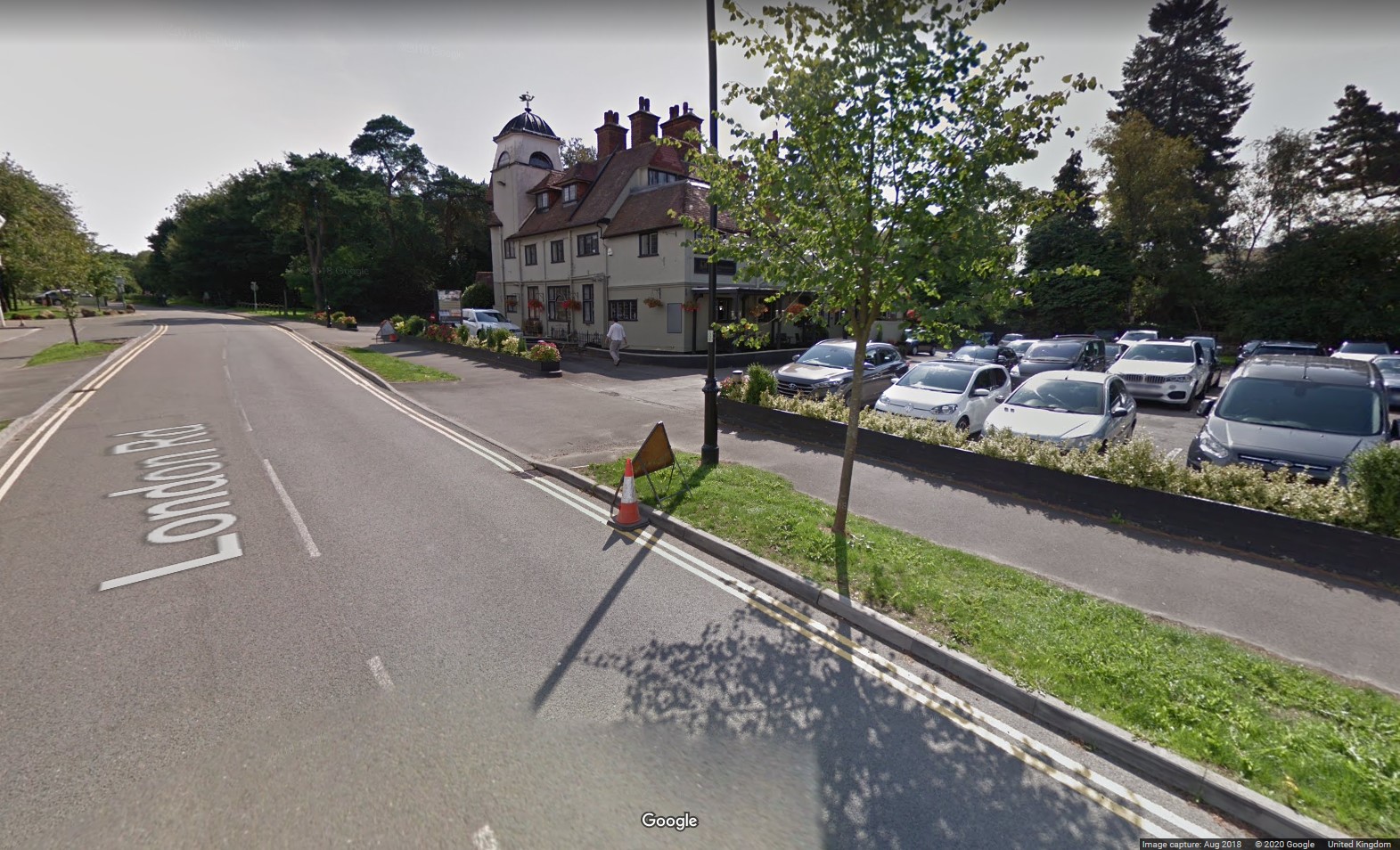 old A3 Hindhead, Surrey - click image to return