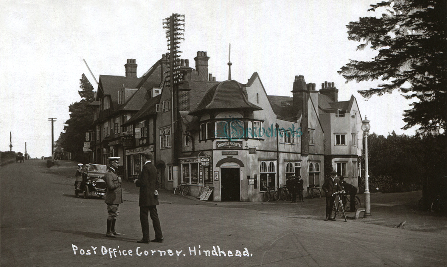  old photos of Hindhead Crossroads, Surrey - c.1919-20 - click image to return