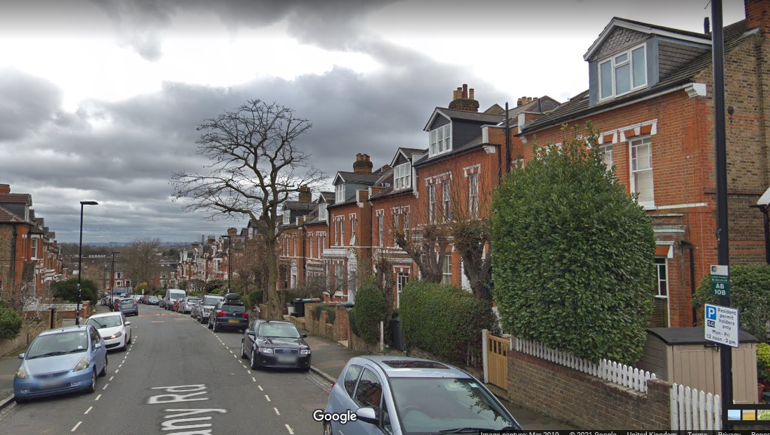 Albany Road, Finsbury Park, London - click image to return