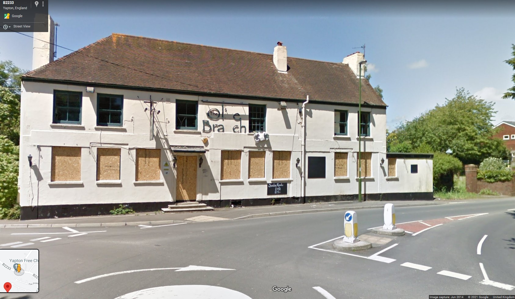 Olive Branch, Yapton, Sussex - click image below to return