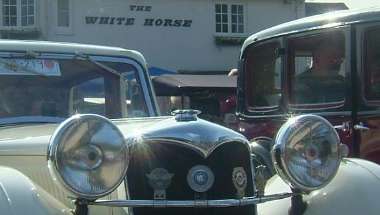 Vintage Cars invade Graffham