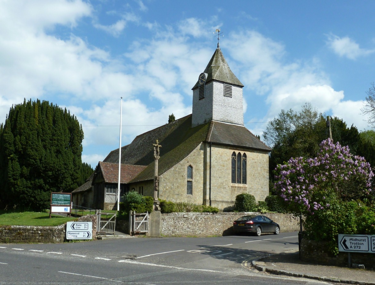 St Bartholomews, Rogate, West Sussex - click to return
