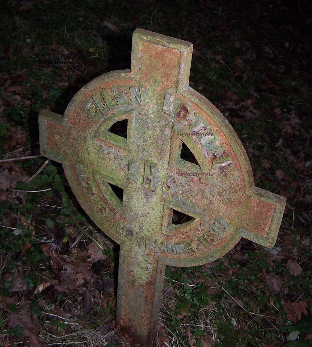 Ellen Wotton, died November 1899, Treyford, Sussex, click image to return